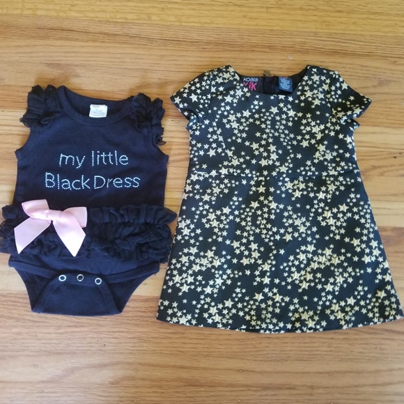 Koala Kids Other - 6mo Girls Little Black Dress Bundle